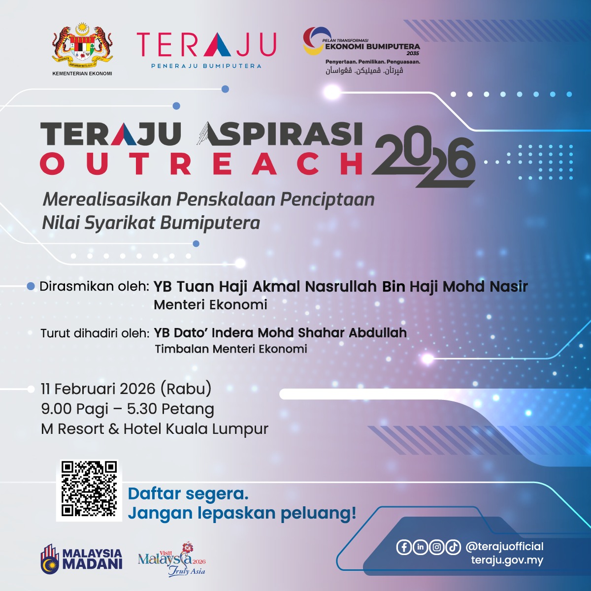 TERAJU Aspirasi Outreach 2026