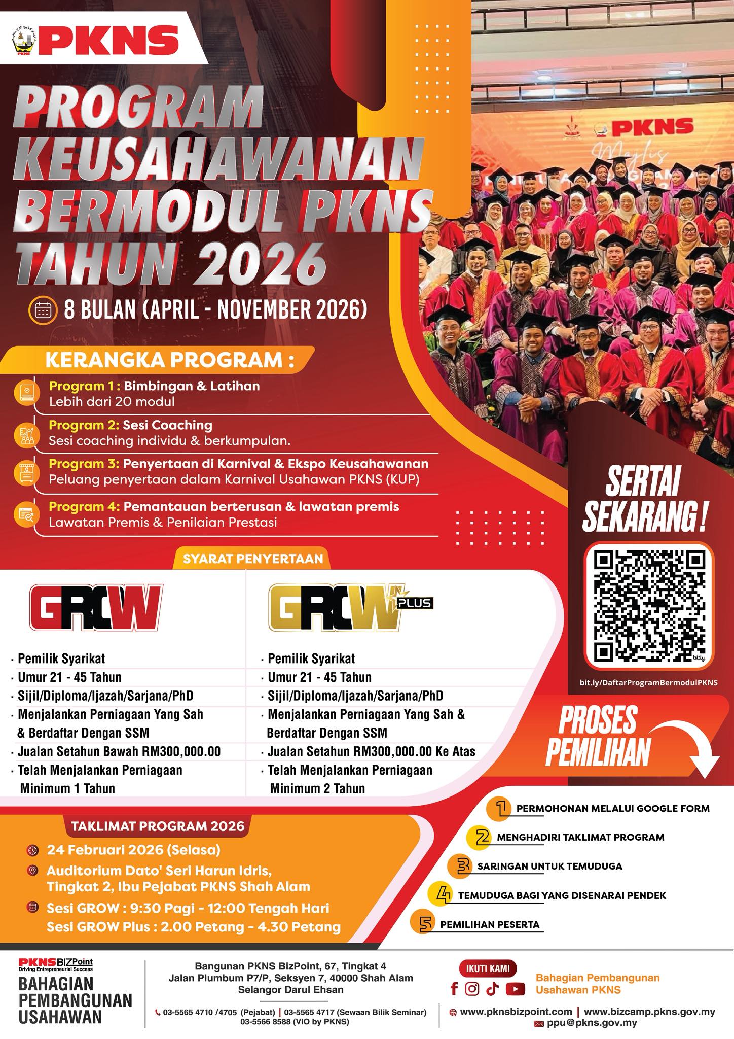 Program  Keusahawanan Bermodul PKNS 2026