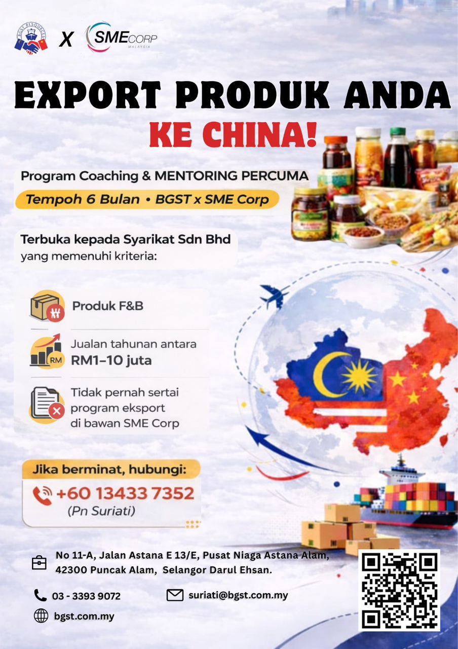 Export Produk Anda ke China (Coaching & Mentoring Program)